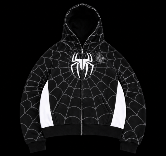 noctrnl ™ Spider-Man Men’s Full-Zip Mask Hoodie Long-Sleeve